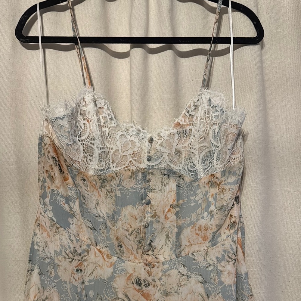 New with tags! Floral Lace Maxi Dress - Picture 2 of 5